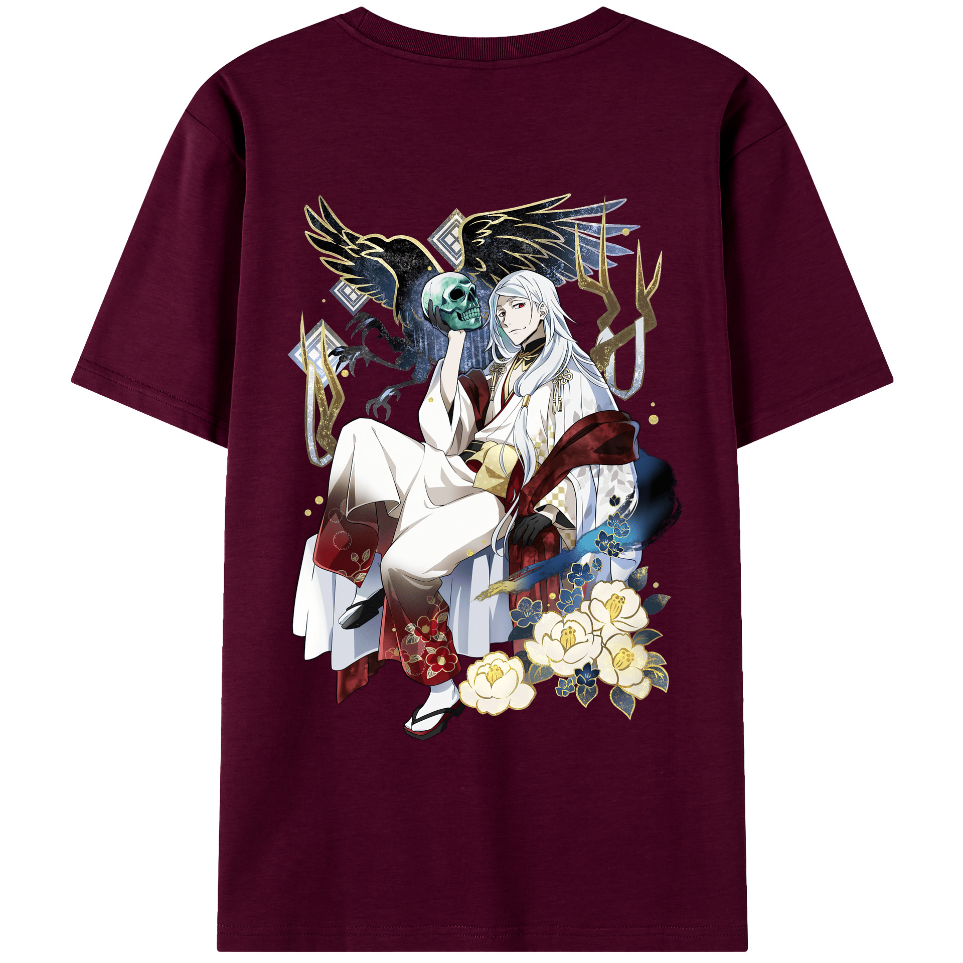 （画像用） 文豪ストレイドッグス Bungo Stray Dogs レディース半袖Tシャツ(バックプリント)
